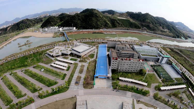航拍校园